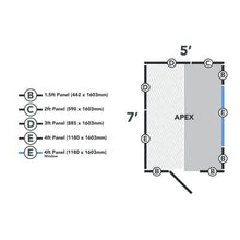 Load image into Gallery viewer, Forest Overlap Pressure Treated 7ft x 5ft Apex Shed
