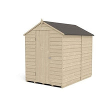 Load image into Gallery viewer, Forest Overlap Pressure Treated 7ft x 5ft Apex Shed - No Window
