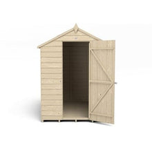 Load image into Gallery viewer, Forest Overlap Pressure Treated 7ft x 5ft Apex Shed - No Window
