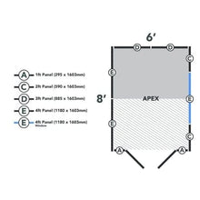 Load image into Gallery viewer, Forest Overlap Pressure Treated 8ft x 6ft Apex Shed - Double Door - Forest Garden
