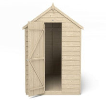 Load image into Gallery viewer, Forest Overlap Pressure Treated 8ft x 6ft Apex Shed - Forest Garden
