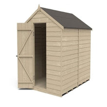 Load image into Gallery viewer, Forest Overlap Pressure Treated 8ft x 6ft Apex Shed - No Window
