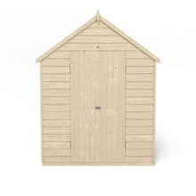 Load image into Gallery viewer, Forest Overlap Pressure Treated 10ft x 8ft Apex Shed - Double Door, No Windows - Forest Garden
