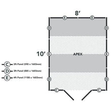 Load image into Gallery viewer, Forest Overlap Pressure Treated 10ft x 8ft Apex Shed - Double Door, No Windows - Forest Garden
