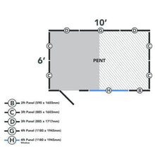 Load image into Gallery viewer, Forest Overlap Pressure Treated Pent Shed - All Sizes
