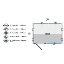 Load image into Gallery viewer, Forest Overlap Pressure Treated Pent Shed - All Sizes
