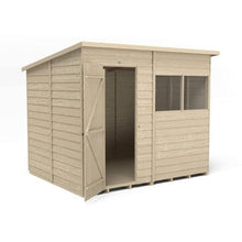 Load image into Gallery viewer, Forest Overlap Pressure Treated Pent Shed - All Sizes
