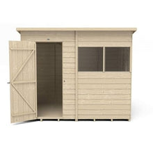 Load image into Gallery viewer, Forest Overlap Pressure Treated Pent Shed - All Sizes
