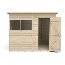 Load image into Gallery viewer, Forest Overlap Pressure Treated Pent Shed - All Sizes
