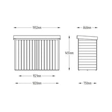 Load image into Gallery viewer, Forest Pent Garden Store - Pressure Treated - Forest Garden
