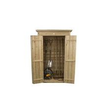 Load image into Gallery viewer, Forest Pent Tall Garden Store - Pressure Treated
