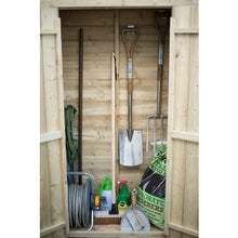 Load image into Gallery viewer, Forest Pent Tall Garden Store - Pressure Treated - Forest Garden
