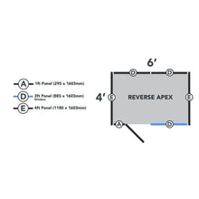 Load image into Gallery viewer, Forest Overlap Pressure Treated Reverse Apex Shed - All Sizes
