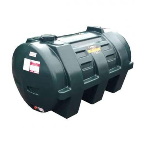 Single Skin Oil Tank Green - 1150 Litre