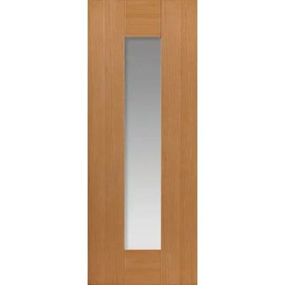 Axis Oak Pre-Finished Glazed Internal Door - All Sizes