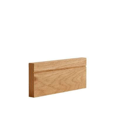 Oak Prefinished Shaker Architrave - 80mm x 16mm - Deanta