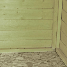 Load image into Gallery viewer, Overlap 4 x 6 Single Door Apex Shed (Pressure Treated) - Shire
