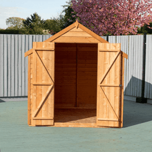 Load image into Gallery viewer, Overlap 8 x 6 Double Doors Apex Value Shed - Shire
