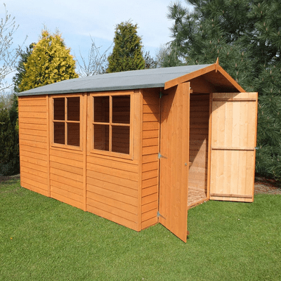 Overlap Double Door Shed - All Sizes - Shire