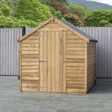 Load image into Gallery viewer, Overlap Single Door Apex Value Shed - All Sizes - Shire
