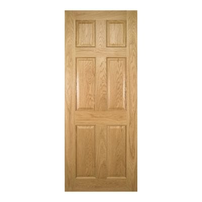 Oxford Prefinished Oak Internal Fire Door FD30 - All Sizes - Deanta