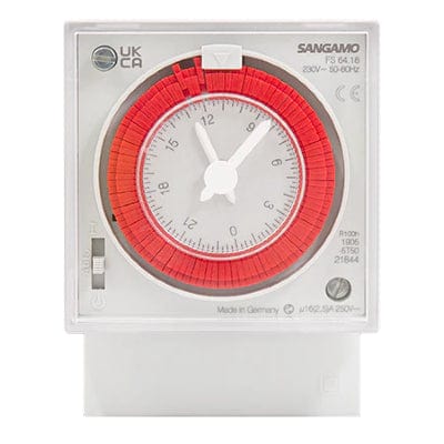 Standard Panel Switch - 24 Hr Timer w/ Battery - Sangamo