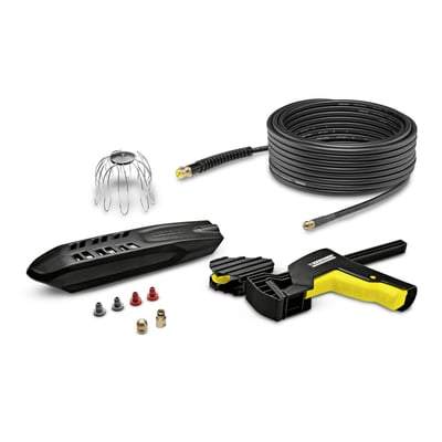 PC 20 Roof Gutter and Pipe Cleaning Set