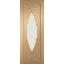 Load image into Gallery viewer, Pesaro Pre-Finished Internal Oak Door with Clear Glass - All Sizes - XL Joinery
