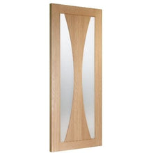 Load image into Gallery viewer, Verona Internal Oak Door with Obscure Glass - All Sizes
