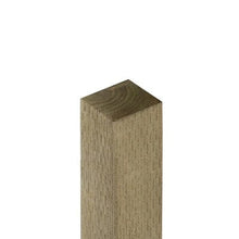 Load image into Gallery viewer, Forest Green Incised Fence Post 6ft (180cm x 7.5cm x 7.5cm) - Forest Garden

