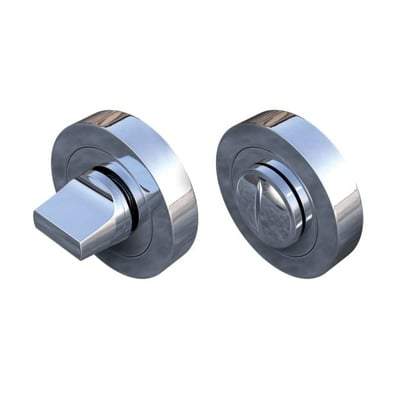 Bathroom Thumb Turn and Release 51mm x 10mm (Pack of 2) - All Finishes - Sparka Uk