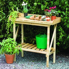 Load image into Gallery viewer, Forest Potting Bench - Forest Garden
