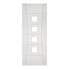 Load image into Gallery viewer, Pamplona White Primed Glazed Internal Fire Door - All Size - Deanta
