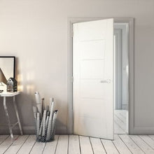 Load image into Gallery viewer, Pamplona White Primed Internal Fire Door FD30 - All Sizes - Deanta
