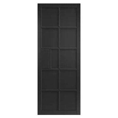 Plaza Black Pre-Finished Internal Door - All Sizes - JB Kind