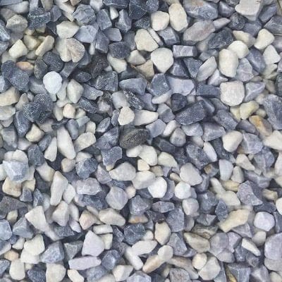 20mm - Polar Ice Gravel Chippings - 850kg Bag - Build4less