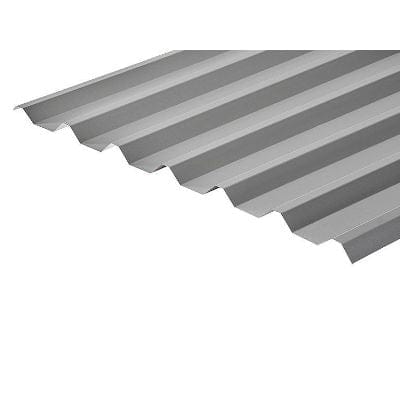 Cladco 34/1000 Box Profile Polyester Paint Coated 0.5mm Metal Roof Sheet (Light Grey) - All Sizes - Cladco