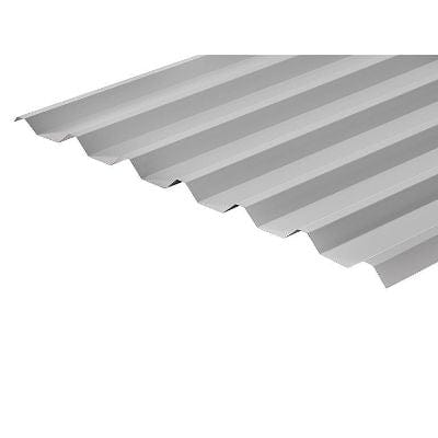 Cladco 34/1000 Box Profile Polyester Paint Coated 0.5mm Metal Roof Sheet (White) - All Sizes - Cladco