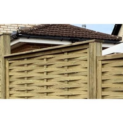 Post Infill Piece for Decking Balustrade or Pergola - Jacksons Fencing