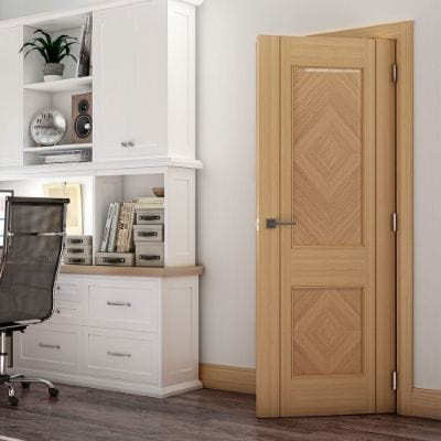 Kensington Prefinished Oak Internal Door - All Sizes - Deanta