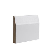 Load image into Gallery viewer, White Primed Half Splayed Skirting - 145mm x 16mm x 3.6m - Pack of 4 - Deanta
