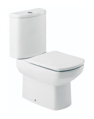 Senso Box-Rim Toilet Pan with Floor Fixing Kit - Roca