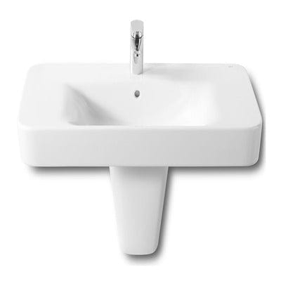 Senso Ceramic Wall Hung Basin 1 Tap Hole - Roca