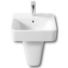 Load image into Gallery viewer, Senso 550mm Square Wall-Hung Basin 1Th - Roca
