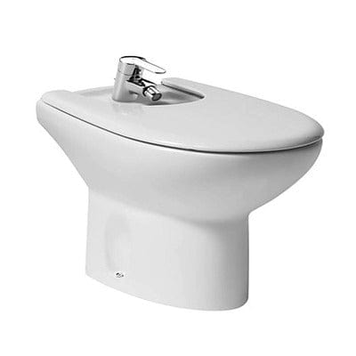 Laura White Back to Wall Bidet - Roca