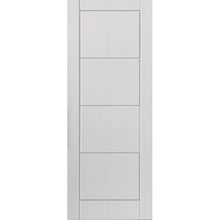 Load image into Gallery viewer, Quattro White Primed Moulded Panel Internal Door - All Sizes - JB Kind
