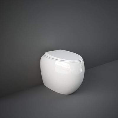 Cloud Back to Wall Pan with Universal Trap - All Colours - RAK Ceramics