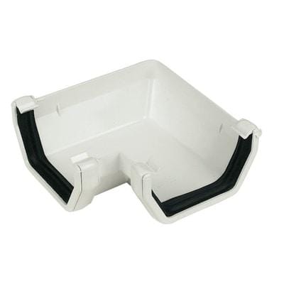 Square Gutter Angle 90 Degree - All Colours - Floplast Drainage