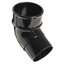 Load image into Gallery viewer, Mini Gutter Offset Bend - 112 Degree X 50mm Black - Floplast Guttering

