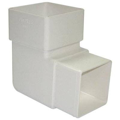 Square Downpipe Bend 92.5 Degree - Floplast Drainage